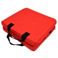 thumbnail image 4 of Chair Cushion, Soft Comfortable Multifunctional Use Discomfort Relieving Chair Back Support With Backrest For Outdoor Hiking For Outdoor Camping For Office Blue,Red, 4 of 8