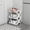 3-Tier, variant on Jademall White Foldable Shoe Rack,No-Assembly Shoe Organizer for Small Spaces,Slim Free-Standing Storage Shelf for Entryways & Bedrooms - 3 Tier