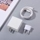 thumbnail image 2 of Cargador original para Google Pixelbook de 45 W, adaptador de corriente de carga rápida UE/EE. UU., cable USB C a C para Google Pixel 7, 6, 5 Pro, 6A, 5A, 4A, 2 of 5