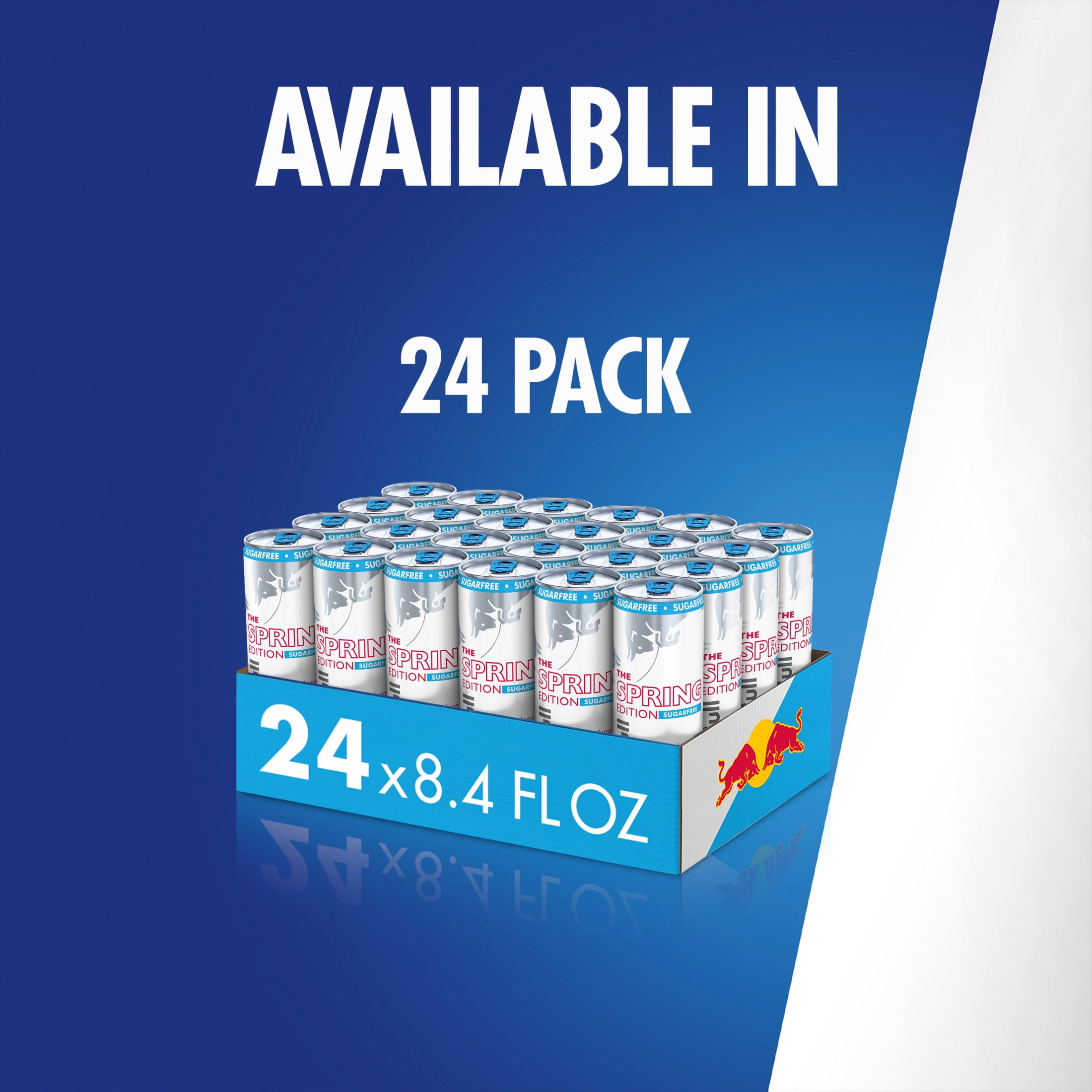 (5 pack) Red Bull Spring Edition Sugarfree Energy Drink,  Cherry Sakura,  8.4 fl. oz. can,  80mg Caffeine