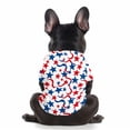 thumbnail image 5 of Dog Sports Shirt, Lightweight Pet Apparel with Star Pattern, for Medium Dogs, L Size - Pet Summer Clothing, Breathable Dog T-Shirt, for Daily Walks, Outdoor Activities, Casual Wear, 5 of 6