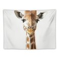 thumbnail image 5 of BCIIG Giraffe Tapestry Wall Hanging Unique Style Graphic Tapestries Home Wall Decor Art Living Room Bedroom Apartment Farmhouse Dorm 60x50inch, 5 of 6