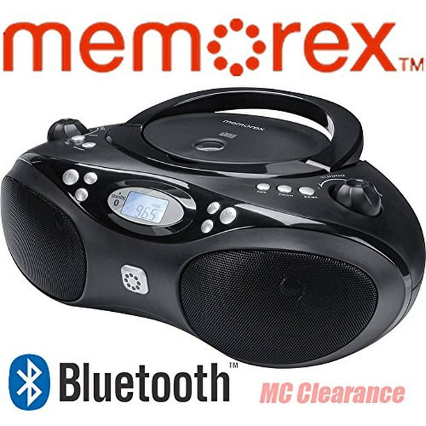 Memorex Bluetooth Cd Mp3 Boombox Flexbeats Am Fm Tuner With Digital Display Mp3862 Black Refurbished Walmart Com Walmart Com memorex bluetooth cd mp3 boombox flexbeats am fm tuner with digital display mp3862 black refurbished