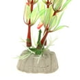 thumbnail image 5 of Unique Bargains 2 Pcs Aquarium Plant Decoration Artificial Aquatic Plant Green Red, 5 of 7