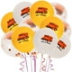 thumbnail image 1 of Juego de 15 globos de 12 pulgadas con temática de regreso a clases, globos de látex con estampado de autobús escolar, globos decorativos para fiestas escolares (champán dorado), 1 of 7