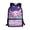 Dreamy Starry Pink Purple Axolotl, variant on Kids School Backpack,17In Lightweight Bookbag with Padded Straps & Roomly Main Compartment Starry Night Dragon Blue Print