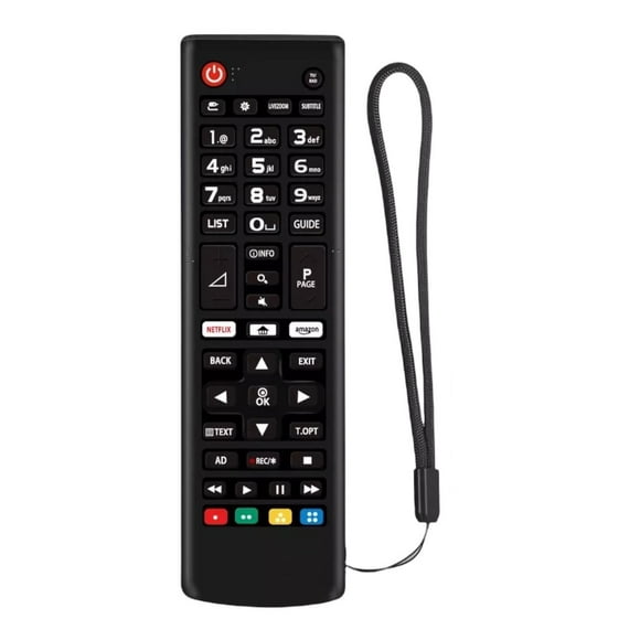 Funda De Silicon Para Control Lg Smart Tv Negro Universal Case Lg Smart Tv