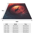 thumbnail image 3 of Balery Shark Underwater Vortex Manta de Felpa Suave y Acogedora – Cobija de Franela Aterciopelada para Cama, Lavable y Cálida para Sofá, Mascotas, Transpirable-50"x40", 3 of 7