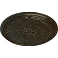 thumbnail image 3 of Ekena Millwork 26 1/4"OD x 3 1/4"P Athens Ceiling Medallion (Fits Canopies up to 3 5/8"), Hand-Painted Stone Hearth Crackle, 3 of 5