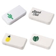 thumbnail image 2 of Portable Mini Pill Case Boxes 3 grids pill box Grids Travel Home Pills Container Home Holder Cases Storage Box, 2 of 8
