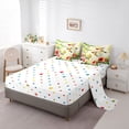 thumbnail image 5 of Castle Fairy Animal Hummingbird Twin Bedding Sets,Chic Flowers Bedding Comforter Set, 5 of 8