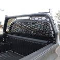 thumbnail image 2 of Fits 2005-2022 Toyota Tacoma Westin Automotive Headache Rack 57-81065 HLR Truck Rack; Punch Style; Powder Coated; Black; Aluminum; Compatible With Tool Boxes; With Channels To Bolt Various Accessories, 2 of 5
