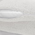 thumbnail image 4 of SertaPedic Sherpa Pillow 2-Pack, Standard/Queen Size, Natural Color, 4 of 5