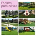 thumbnail image 3 of ALLGREEN Play 15 x 15 ft Artificial Grass for Pet Kids Playground and Parks Indoor/Outdoor Area Rug, 3 of 6