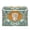 Cow Skull and Moon Pattern, variant on Large Fliplid Foldable Storage Bin Boxes Cubes Baskets with 2 Handles for Clothes Books 16.5x12.6x11.8 Inch Rainbow Colors Leopard Print