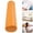 Orange, variant on Roll Pillow for Neck - Memory Foam Round Cylinder Bolster for Cervical Support, Spondylosis, Neck Pain Relief, & Spine Lumbar Traction Back Legs & Yoga - Washable Cover & Travel Bag