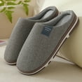 thumbnail image 4 of Men's Women's Indoor Home Shoes Warm Shoes Soft-soled Cotton Slippers S Slippers Mens 9 Mens Slippers Arch Support Men's Slippers Size 11 Extra Wide Summer Slippers for Men Mens Slippers Size 13, 4 of 5