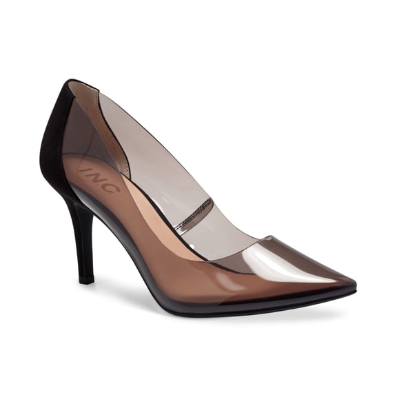 I.N.C. International Concepts Zitah Pumps Black Fume 8.5W