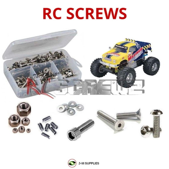 RCScrewZ Stainless Steel Screw Kit dur011 for Duratrax Maximum Nitro MT 1/10 | SET