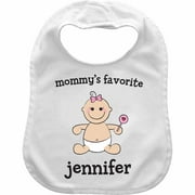 Personalized Baby Girl Bib, Mommy's Favorite