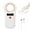 White, variant on Pet Microchip Reader Scanner Wireless RFID Handheld Chip Scanner Rechargeable Animal Tags Scanner with OLED Display Support EMID FDX-B(ISO11784/85) 128 Data Storage for Pet Animal Management
