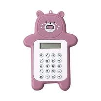 VOAVEKE Calculators Desktop,Calculator Small,Cute Bear Calculator, Basic Button Battery Powered, Handheld Calculator Schools And Children Can Choose