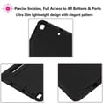 thumbnail image 6 of Kids Case for Apple iPad 10.2 Inch 2021/2020/2019, iPad 9th/8th/7th Generation Case with Rotating Handle/ Stand Lightweight Soft EVA Shockproof Rugged for iPad 10.2 Inch Tablet, Black, 6 of 7