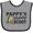 Heather and Black, variant on Inktastic Pappy's Fishing Buddy Boys Baby Bib