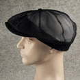 thumbnail image 4 of Large Full Mesh Breathable Octagonal Hat European And Solid Color Mesh Duckbills Cap Big Head Mesh Cap, 4 of 5