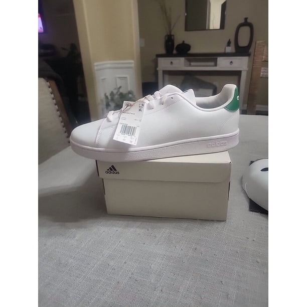 Adi-das Cloudfoam Advantage White Green Shoes Sneakers GZ5300 Men’s Size 12
