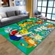 thumbnail image 3 of Alfombra de baño de franela antideslizante de Pikachu, alfombra rectangular de dibujos animados de Pokémon, Alfombra de piso para puerta de cocina, alfombra de baño para sala de estar, decoración del, 3 of 4