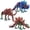 D, variant on 3 Pieces Triceratops, Stegosaurus, Mammoth Movable Jointed 3D Printed Dinosaur Skeletons, 3D Printed Animal Adult Office Stress Ornament, Holiday Party Decoration, Birthday Surprise