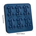 thumbnail image 2 of Racing Car Jello Molds Silicone 6 Cavity 3D Car Themed Chocolate Mold Ice Cube Tray DIY Baking Tool for Kids Chocolate Cake Dessert Candy Mousse Pastry Cupcake Topper, 2 of 5