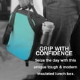 thumbnail image 6 of Disketp Teal Turquoise Insulated Lunch Bag Lunch Box - Lunch Bag for Men Adult Women, 6 of 7