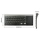 thumbnail image 2 of Teclado Inalambrico con Panel Táctil 2.4G Profesional Duradero Impermeable perfke, 2 of 5