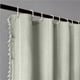 thumbnail image 4 of Cortina de Ducha Bohemia, Verde, 4 of 7