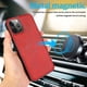 thumbnail image 2 of Funda tipo cartera de PU con tapa para iPhone 14 Pro, con cordón, ranuras para tarjetas, función atril, compatible con carga magnética, anticaídas y protección total., 2 of 5