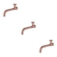 thumbnail image 4 of Maytalsory Easy Installation Basin Universal Fit Long Lasting Metal Single Cold Wall Mounted Sink Wall 04 Rose Gold 3Set, 4 of 6