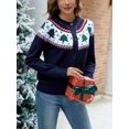 thumbnail image 2 of LUBOT New Ugly Christmas Cardigan Sweaters for Women, 2 of 7