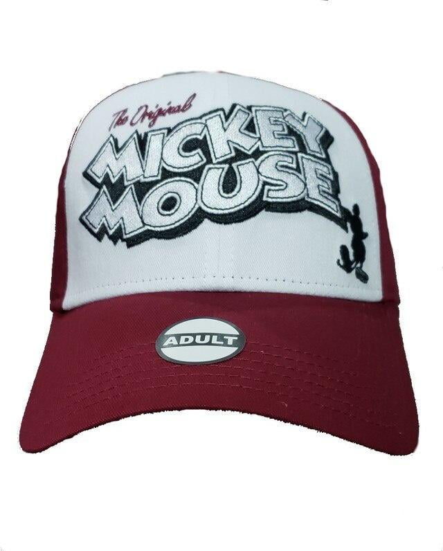 red mickey mouse hat