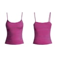 thumbnail image 2 of Tank Tops for Women Blue Stripe Strapless Tube Tops Outer Camisoles, 2 of 3