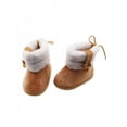 thumbnail image 3 of Winter Snow Booties Pram Baby Boy Girl Pom Boots Shoes Faux Fur Newborn, 3 of 5