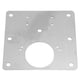 thumbnail image 5 of Placa De Reparación De Bisagras De Gabinete, 10 Piezas Kit De Soporte De Placa De Fijación De Bisagra De Gabinete Instalación Rápida Espesar De Acero Inoxidable Para Puerta De, 5 of 7