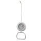 thumbnail image 5 of Reloj de mesa colgante de doble uso, moderno, resistente al agua, para baño, cocina, decoración del hogar (blanco), 5 of 10