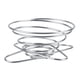 thumbnail image 1 of Gotero colador de té con filtro de café reutilizable de acero inoxidable plegable, 1 of 8