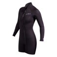 thumbnail image 1 of NeoSport 3mm Womens 2-Piece Step-In Suit - Black - 10, 1 of 4