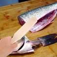 thumbnail image 3 of Shisuyan Wooden Handle Brush Stainless Steel Nail Brush Fish Scaler Fish Cleaning Tool, 3 of 9
