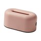 thumbnail image 5 of Dispensador de pañuelos rectangular con tapa decorativa antideslizante Rosa, 5 of 9
