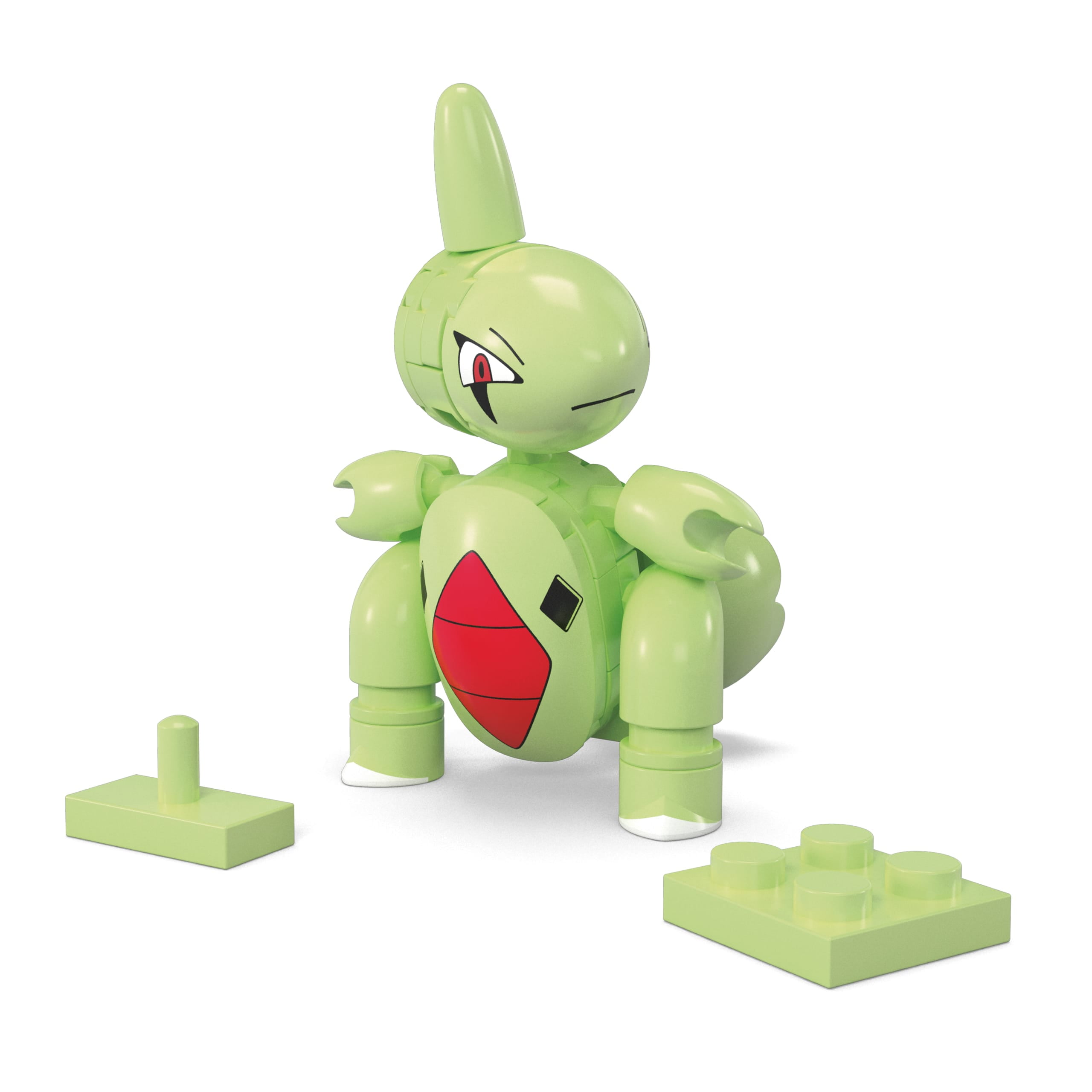 MEGA Pokémon Figurine articulée Embrylex, Pokéball (29 pièces)