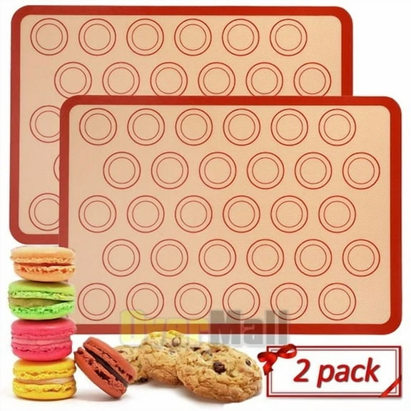 Macaron Mat 60 Capacity Non Stick Macaron Silicone Mat For 1.5" Macarons Making